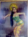Antique Javanese Painting - women dancing